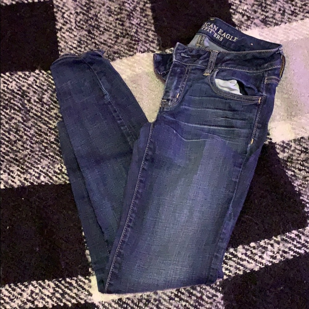 Dark wash jeans